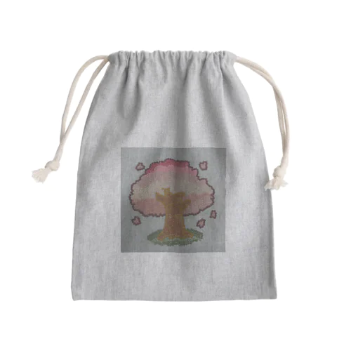 さくら Mini Drawstring Bag