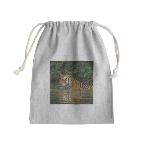 ベンガル虎 Mini Drawstring Bag