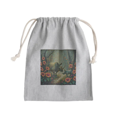 サイ Mini Drawstring Bag