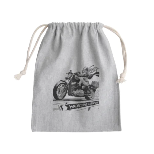 バイク女子 04 Mini Drawstring Bag