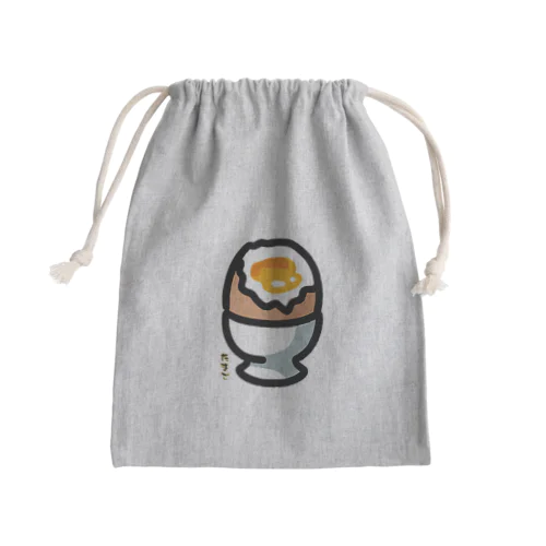 半熟玉子_240724 Mini Drawstring Bag