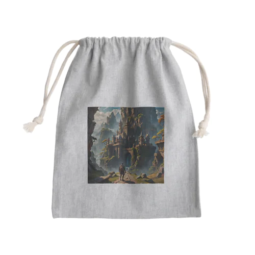 秘境探索 Mini Drawstring Bag