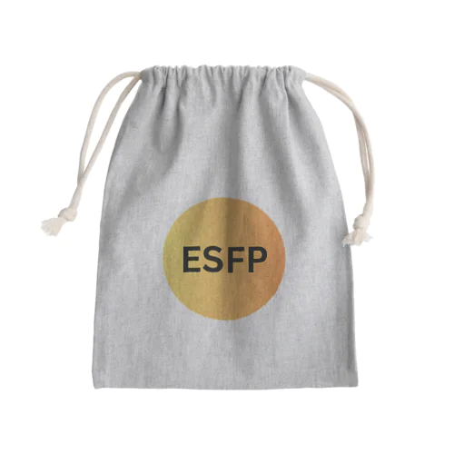 ESFP（エンターテイナー）の魅力 Mini Drawstring Bag