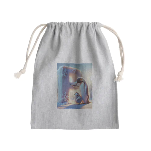 ペンギン Mini Drawstring Bag
