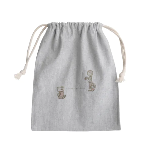 箱ロボット Mini Drawstring Bag