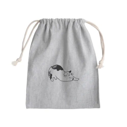 三毛猫 Mini Drawstring Bag