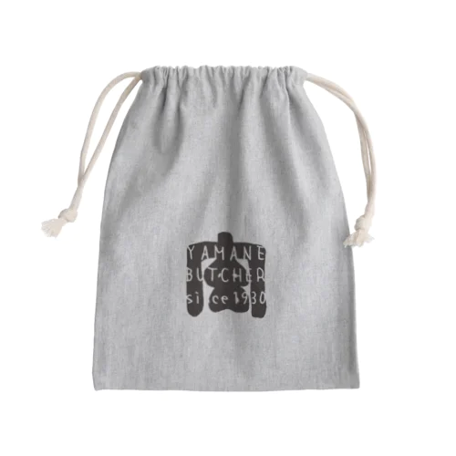 肉 Mini Drawstring Bag