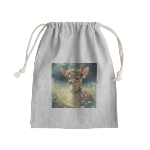 バンビーヌちゃん Mini Drawstring Bag