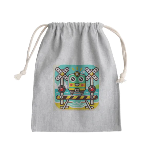 踏切くん1号 Mini Drawstring Bag