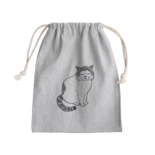 保護猫応援グッズ Mini Drawstring Bag