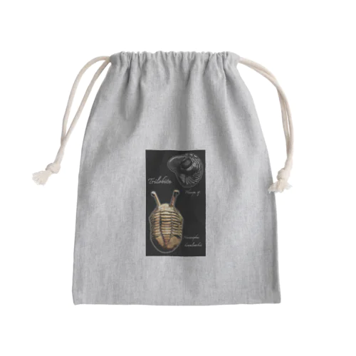 三葉虫(trilobite) Mini Drawstring Bag