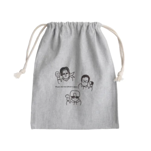 ３人の個性をギュッと集結 Mini Drawstring Bag