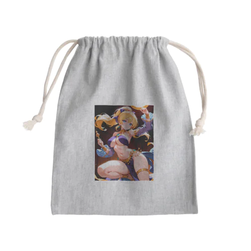 紫の踊り子タレイア 二次元タレイアシリーズNo.2 4-2-250204 Mini Drawstring Bag
