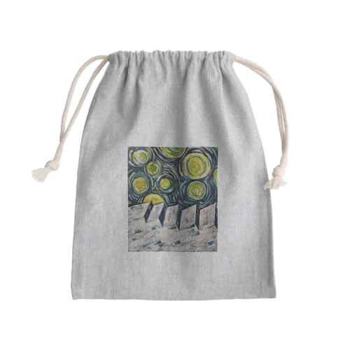 プラネタリウム Mini Drawstring Bag