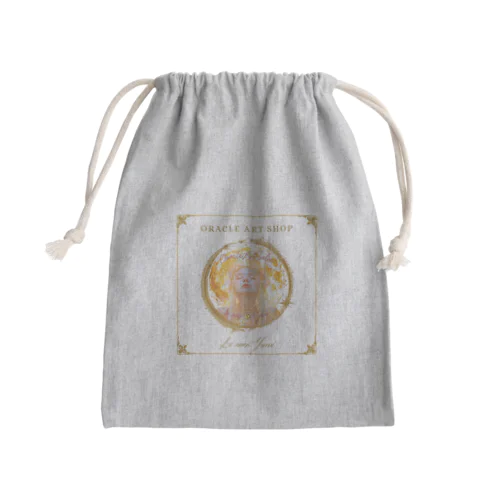 La mer サロンロゴ Mini Drawstring Bag