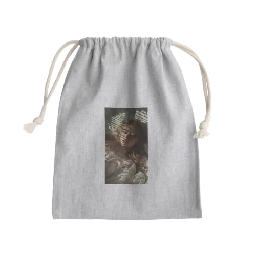 可愛い美女② Mini Drawstring Bag