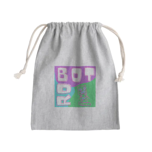 BOT BOY - Pink Pop Edition Mini Drawstring Bag