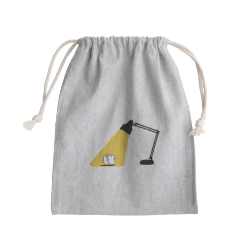 お文具の日光浴 Mini Drawstring Bag