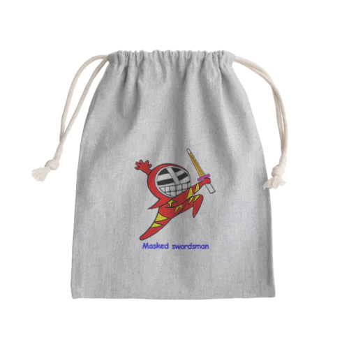 マスクド・レッド Mini Drawstring Bag