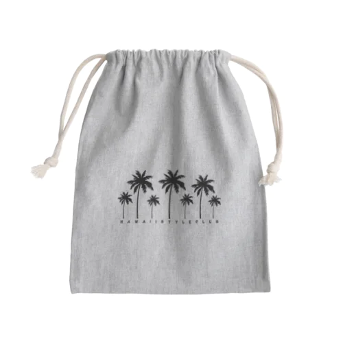 Palm tree Mini Drawstring Bag