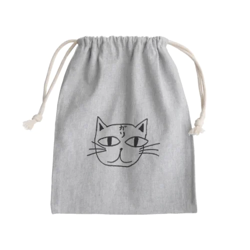 ガリネコ Mini Drawstring Bag