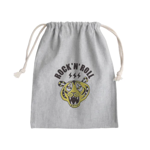 寅年 ROCK'N'ROLL TIGER タイガー／トラ／虎／ Mini Drawstring Bag