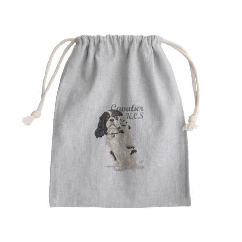 キャバリア№09 ちょいちょいトライカラー Mini Drawstring Bag