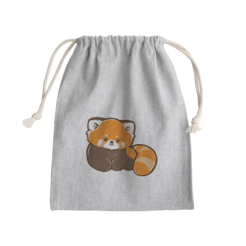 レッサーパンダの赤ちゃん Mini Drawstring Bag