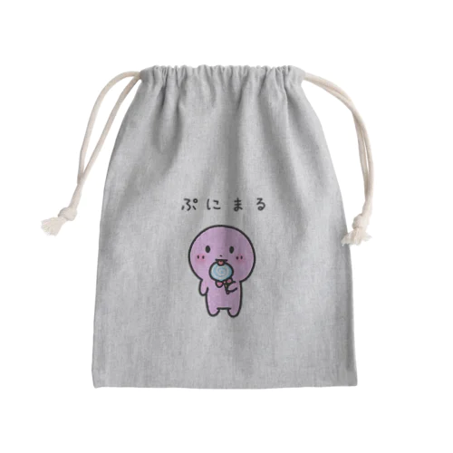 まるまる兄弟『ぷにまるペロキャン』 Mini Drawstring Bag