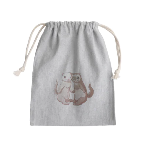 ポニョ蘭丸1 Mini Drawstring Bag