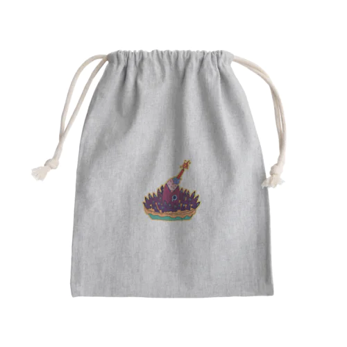 空見上げるサカナたち Mini Drawstring Bag