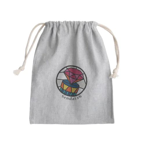 Sendai.rbロゴ Mini Drawstring Bag