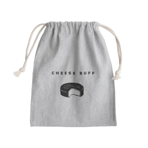 CHEESE　BUFF＜チーズ愛好家＞ Mini Drawstring Bag