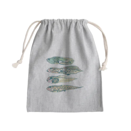 オタマジャクシ Mini Drawstring Bag