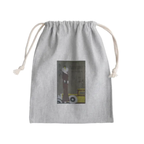 レトロTOKIO　銀座おしる古みつ豆 Mini Drawstring Bag