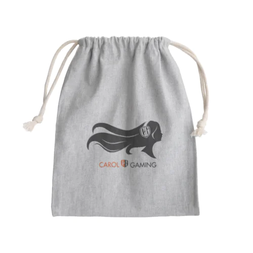 CarolGaming(黒/橙) Mini Drawstring Bag