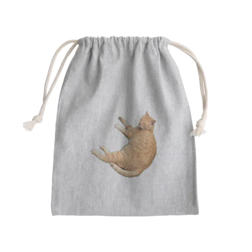 ねこのちゃー丸 Mini Drawstring Bag