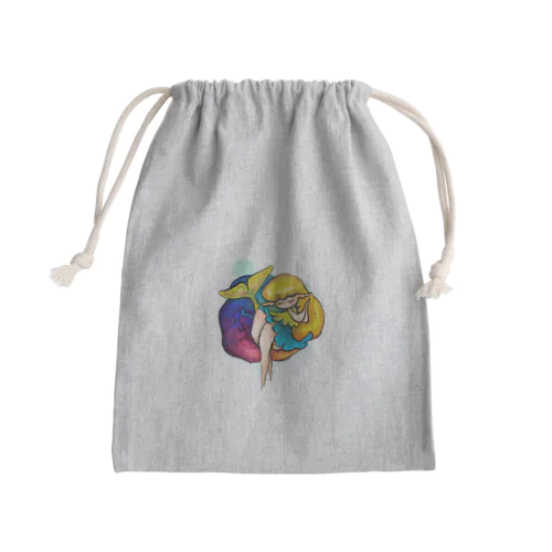 夢の子 Mini Drawstring Bag