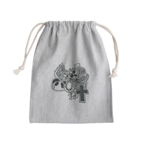 まじかるぱんだ Mini Drawstring Bag