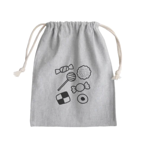 いろんなおやつ Mini Drawstring Bag