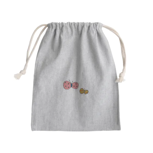 てふてふ・てふ Mini Drawstring Bag