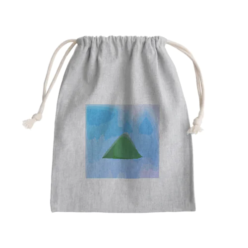 太白山のピラミッド Mini Drawstring Bag