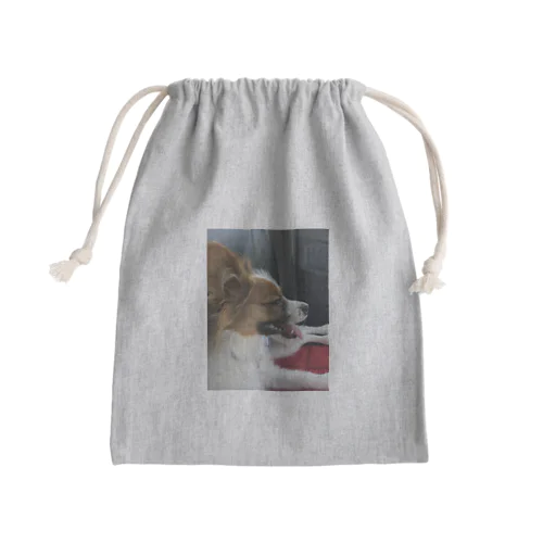 イケ犬 Mini Drawstring Bag