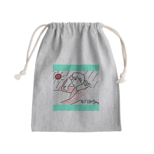 イエスタデイ Mini Drawstring Bag