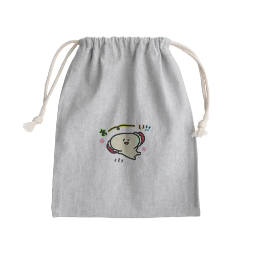 よろこぶまくらちゃん Mini Drawstring Bag