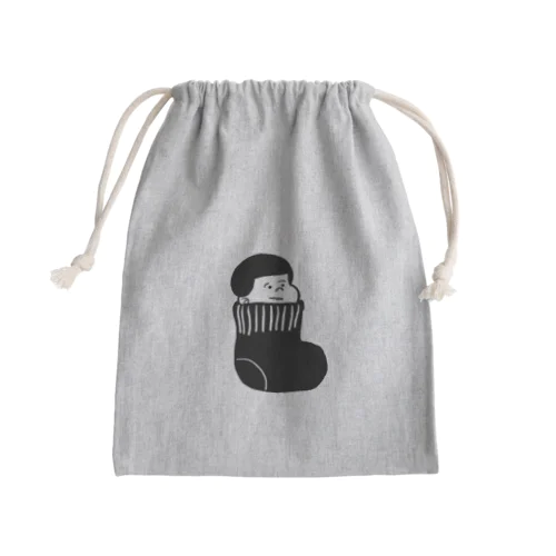 靴下ぽにぽに Mini Drawstring Bag