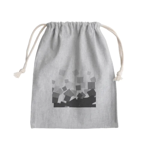 CUBE~mono･改~ Mini Drawstring Bag