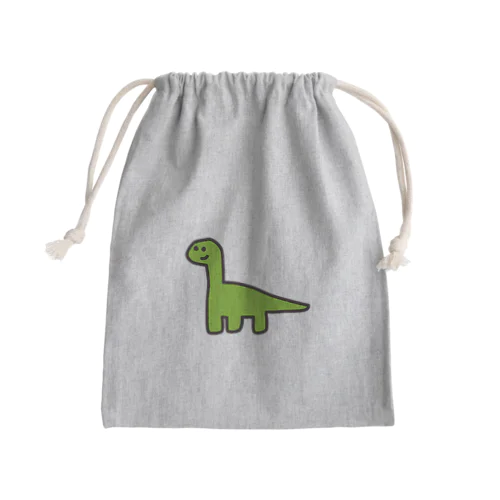 ゆるいきょうりゅう Mini Drawstring Bag