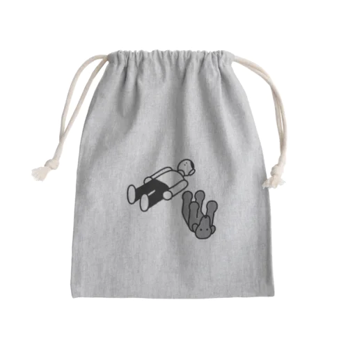 figure Mini Drawstring Bag