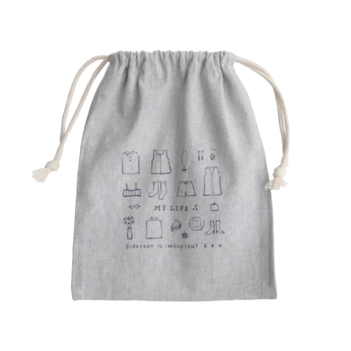 my life Mini Drawstring Bag